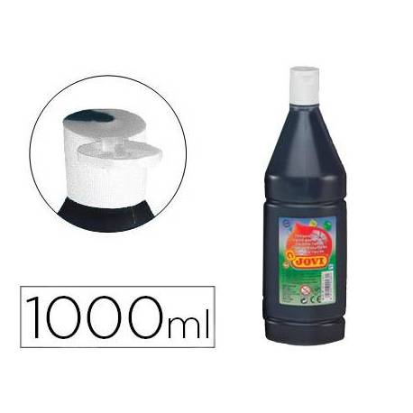 Tempera liquida JOVI color negro 1000 cc