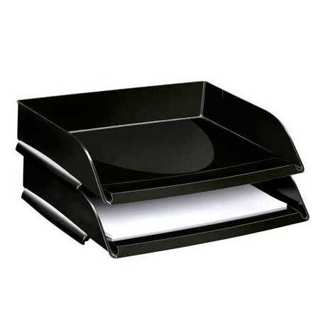 Bandeja sobremesa Cep plastico negra greenspirit plastico 348x257x66 mm practica