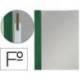 Carpeta dossier fastener Esselte PVC rigido Folio color verde