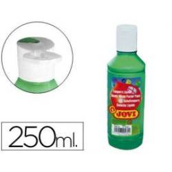 Tempera liquida JOVI color verde oscuro 250 cc