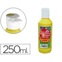 Tempera liquida Jovi color amarillo 250 cc