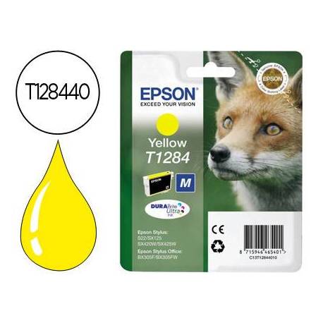 CARTUCHO INK-JET EPSON T1284 COLOR AMARILLO C13T12844012