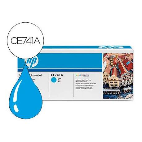 Toner HP 307A CE741A color Cian