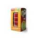 Gomets Apli cuadrados color rojo 20x20mm
