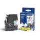 Cintas Brother TZ-S241 18mm (ancho) x 8m (largo) laminada Blanco/negro