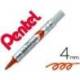 Rotulador Maxiflo Pentel rojo para pizarra blanca
