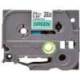 Cintas Brother TZE-751 24mm (ancho) x 8m (largo) laminada verde/Negro