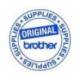 Cintas Brother TZE-751 24mm (ancho) x 8m (largo) laminada verde/Negro