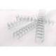 Espiral GBC wire 3:1 6,3 mm n.4 negro. Capacidad 45 hojas. Caja de 100 unidades.