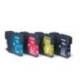 Cartucho Brother LC-1100VALBP Tricolor + Negro