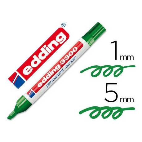 Rotulador Edding marcador 3300 N4 color Verde