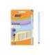 BOLIGRAFO BIC CRISTAL PASTEL PUNTA 1 MM COLORES SURTIDOS