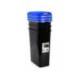 CONTENEDOR PARA RECICLAJE PLASTICFORTE 25 L CON TAPA COLOR AZUL PARCHIS