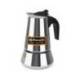CAFETERA ITALIANA ORBEGOZO ACERO INOXIDABLE 4 TAZAS APTA PARA TODO TIPO DE COCINAS