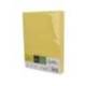 PAPEL COLOR LIDERPAPEL DIN A3 80 GR AMARILLO INTENSO PAQUETE DE 500 HOJAS