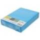 PAPEL COLOR LIDERPAPEL DIN A4 80 GR AZUL INTENSO PAQUETE DE 500 HOJAS