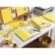 PAPEL COLOR LIDERPAPEL DIN A4 80 GR AMARILLO INTENSO PAQUETE DE 500 HOJAS