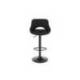 TABURETE ALTO ROCADA CON ASIENTO Y RESPALDO BAJO TAPIZADO TELA IGNIFUGA BASE METALICA CON REPOSAPIES COLOR