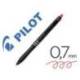 BOLIGRAFO PILOT FRIXION BALL PLUS BORRABLE 0,7 MM PUNTA MEDIA ROJO