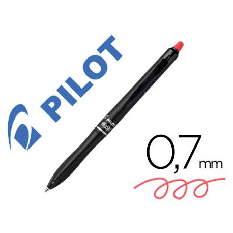 BOLIGRAFO PILOT FRIXION BALL PLUS BORRABLE 0,7 MM PUNTA MEDIA ROJO