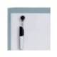 PIZARRA BLANCA NOBO MAGNETICA CON BORRADOR IMAN Y ROTULADOR MARCO COLORES PASTEL SURTIDOS 216X280 MM