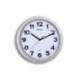 RELOJ MAUL STEP DE PARED REDONDO 30 CM DIAMETRO ELECTRICO COLOR PLATA