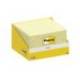 BLOC DE NOTAS ADHESIVAS QUITA Y PON POST-IT 76X127 MM 100 HOJAS AMARILLO CANARIO RETRACTILADO INDIVIDUALMENTE