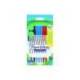 BOLIGRAFO PAPER MATE KILOMETRICO PUNTA 1 MM PLASTICO RECICLADO 80% BLISTER DE 3 NEGROS / 3