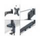 BRAZO PARA MONITOR LEITZ ERGO SPACESAVING GRIS OSCURO