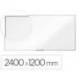 Pizarra blanca nobo essence acero vitrificado magnetica 900x600 mm