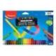 LAPICES DE COLORES MAPED COLOR PEPS INFINITY CAJA DE 24 COLORES SURTIDOS