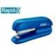 GRAPADORA RAPID F5 MINI PLASTICO CAPACIDAD DE GRAPADO 10 HOJAS USA GRAPAS N 10 COLOR AZUL