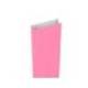 SOBRE PAPEL BASIKA CELULOSA ROSA CON FUELLE M 200X350X60 MM PAQUETE DE 25 UNIDADES