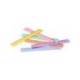 REGLA FAIBO PLASTICO 16 CM BOTE DE 100 UNIDADES COLORES SURTIDOS