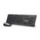 SET TECLADO Y RATON NGS ALLURE MULTIMEDIA INALAMBRICO USB NANO 2,4 GHZ COLOR NEGRO