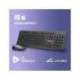 SET TECLADO Y RATON NGS ALLURE MULTIMEDIA INALAMBRICO USB NANO 2,4 GHZ COLOR NEGRO