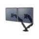 BRAZO PARA MONITOR FELLOWES SERIE EPPA AJUSTABLE ALTURA 2 PANTALLAS NORMATIVA VESA HASTA 10 KG NEGRO