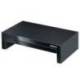 SOPORTE FELLOWES PARA MONITOR DESIGNER SUITES AJUSTABLE 3 ALTURAS CON BANDEJA NEGRO 406X111X244 MM HASTA 18 KG