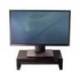 SOPORTE FELLOWES PARA MONITOR DESIGNER SUITES AJUSTABLE 3 ALTURAS CON BANDEJA NEGRO 406X111X244 MM HASTA 18 KG