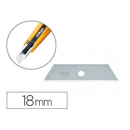 Recambio cuchilla cuter Olfa 18 mm 5 Cuter SK-4