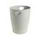 Papelera plastico Exacompta Ecoblack Gris de 15 litros