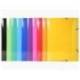 CARPETA EXACOMPTA IDERAMA GOMAS CARTON 600 GR TRES SOLAPAS DIN A3 COLORES SURTIDOS