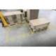 SIMBOLO ADHESIVO DURABLE PVC FORMA DE LINEA PARA DELIMITACION SUELO AMARILLO 150X50X0,7 MM PACK DE 10