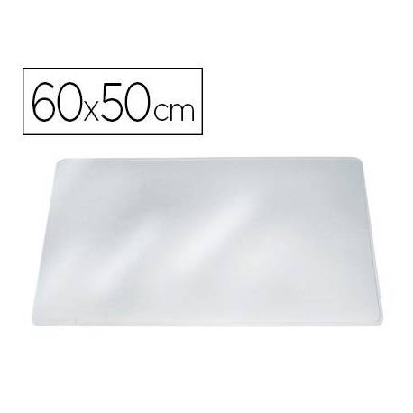 Vade de sobremesa Durable Color Transparente Plastico 65x50 cm