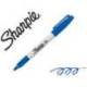 Rotulador Sharpie Permanente Color Azul Punta fina Caja 12 unidades