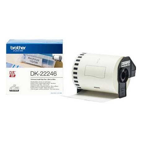 Etiquetas adhesivas impresora marca Brother DK22246 QL