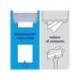 Dispensador de toallas de mano en rollo marca Tork H1 Matic Elevation
