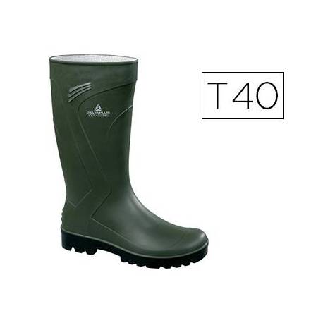 Bota de seguridad Marca Deltaplus Jouca PVC Verde Talla 40