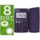 Calculadora Bolsillo Casio HS-8VER 8 digitos Azul