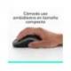 SET TECLADO + RATON LOGITECH MK270 INALAMBRICO NEGRO